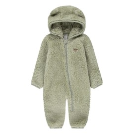 Huggies Unisex Baby Sherpa Footed Snow Suit, Desert Sage, 3/6M