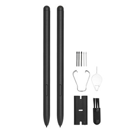 For Tab S7 Stylus 4096 Pressure Level Accurate Size Durable Stable Smart Pen with 5 Tips for Tab S7 Plus Tablet Black
