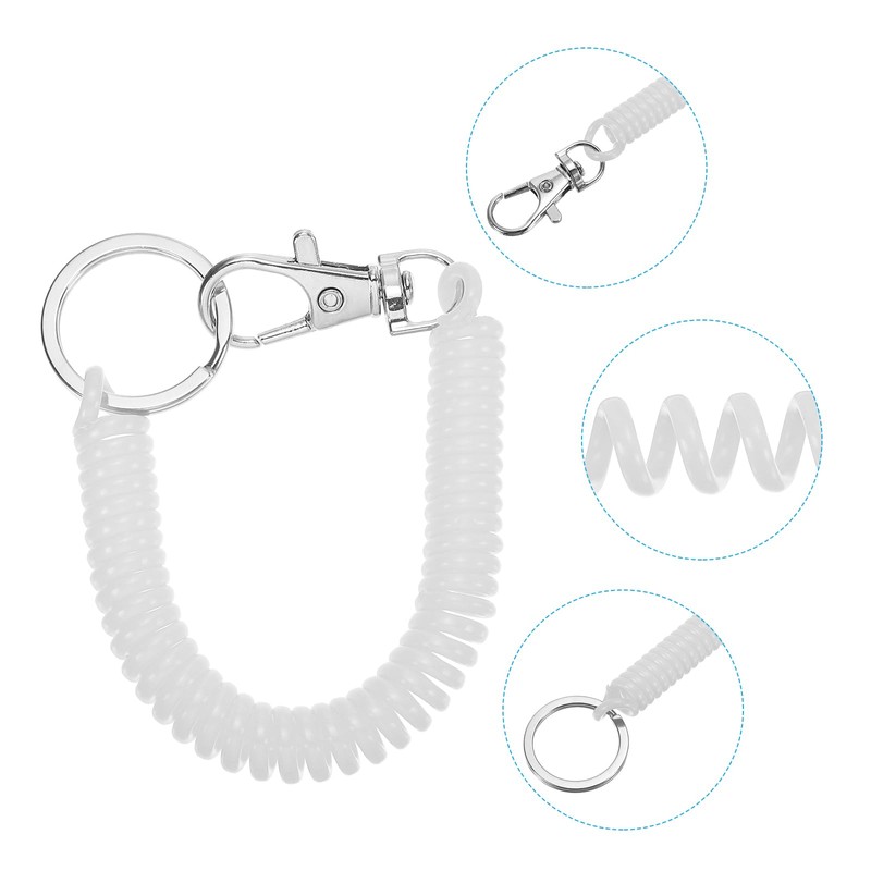 [PATIKIL] Book Stretchable Key Chain Key Chain Drop Proof Anti-lost