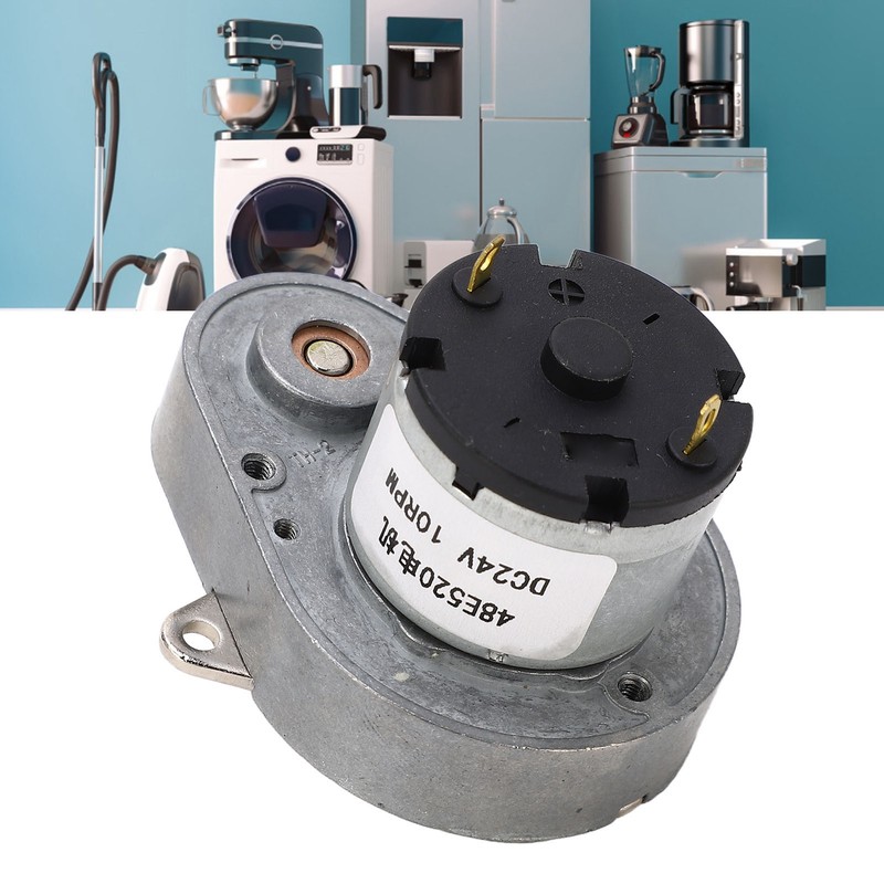 DC24V Gear Motor Aluminum Alloy Self Locking Speed Reduction Electric