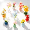 10 Packs Mini Vase Fridge Magnets Ceramic Magnets for Fridge