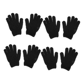 Baluue 12pairs Exfoliating Bath Gloves for Deep Cleaning and Dead Skin Removal Shower Mitts for Back Scrubbing Massage Convenient and Practical Skin Care Tools