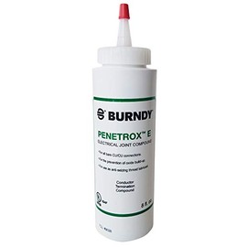 Burndy Progress Lighting PENE8 Oxide-Inhibiting Joint Compounds PENETROX E, 8 oz Container Size, Squeeze Bottle Container Type