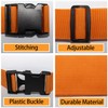MOLHEM 4 Pcs Luggage Suitcase Straps Set,Thickened Reinforced Heavy Duty