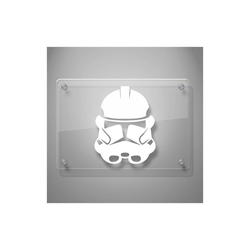 Yoonek Graphics Clone Trooper Vinyl Decal Sticker # 852 (6"