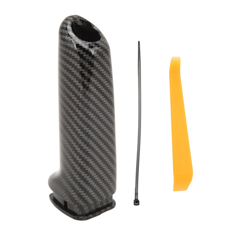Front Handbrake Brake Handle Cover Carbon Fiber Look Replacement for