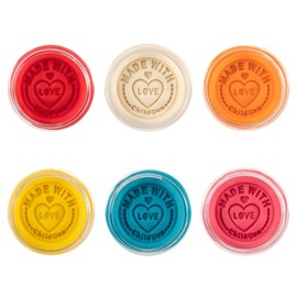 ChildGen Natural Play Dough Set, Non-Toxic, Super Soft, Long Lasting Playdough, Modeling Dough, Kids Arts & Crafts, Preschool Toys, 6-Pack of 4.5-Ounce Cans