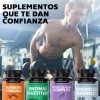 Testo Vitaminas Hombres Maca Negra Peruana, Fenogreco, Creatina, Arginina, Crcuma