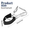 Pack of 12 Towel Clips for Beach Loungers, Large Clothes