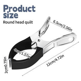 Pack of 12 Towel Clips for Beach Loungers, Large Clothes Pegs, Metal Beach Towel Clips, Windproof Bath Towel Clips for Bath Towels and Bed Linen