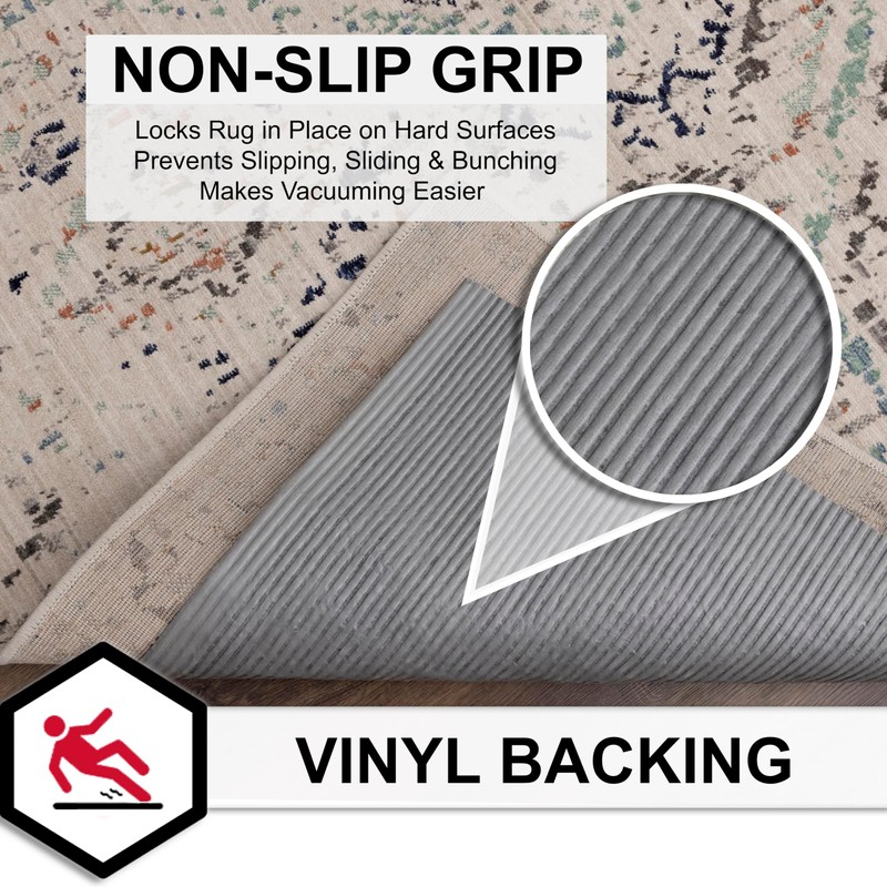 Mohawk Home Waterproof 8' x 10' Pet Friendly Non Slip