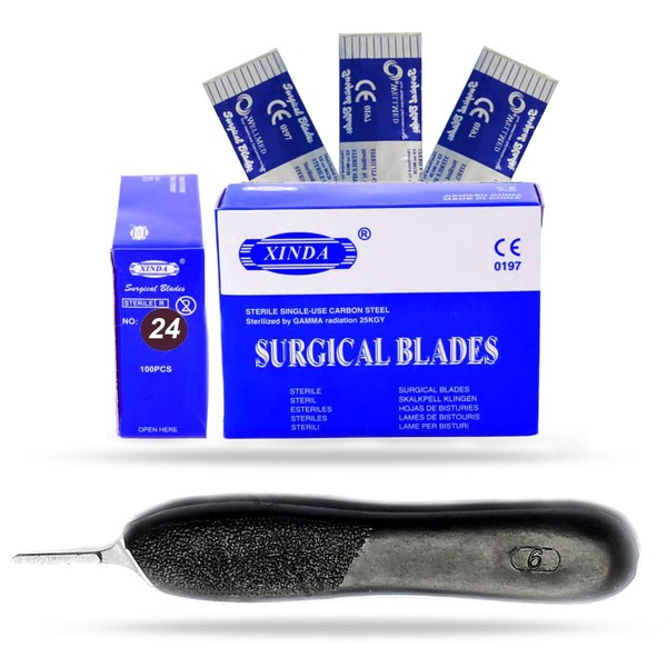 PRECISE CANADA: BOX OF 100 PIECES CARBON STEEL SCALPEL BLADE