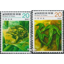 Prophila Collection Süd-Korea 1178-1179 (kompl.Ausg.) postfrisch ** MNH 1979 Naturschutz (Briefmarken für Sammler) Amphibien/Reptilien/Saurier