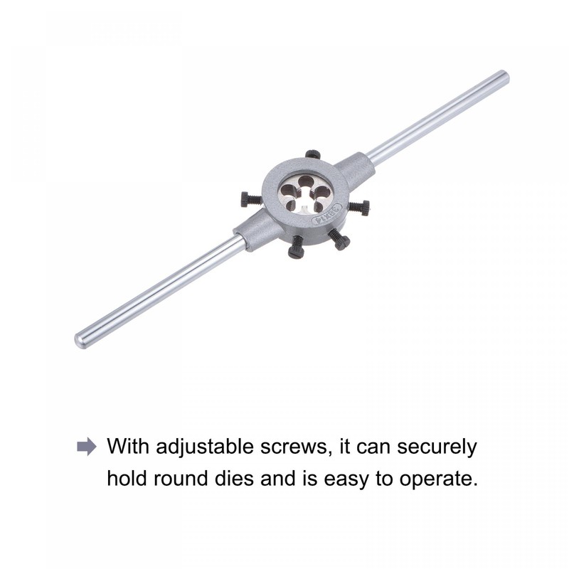 sourcing map Die Stock Handle Wrench Set, M16 x 1.5