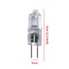 Vstar Q20/G4/CL/12V,10 Watt,T3 JC Type,12 Volt,Clear,G4 Bi-pin Base,Halogen Light Bulb(20
