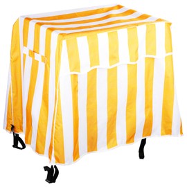 Water Table Cover for Step 2, Yellow Kids Play Sand Table Cover Waterproof Children Splash Pond Water Table Cover 600D PU Oxford Fabric Outdoor Water Table Toy Cover Protector for Patio