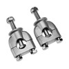 eMagTech 1 Pair Motorcycle Handlebar Clamp, Handlebar Riser Mount Clamps,