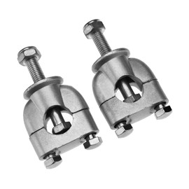 eMagTech 1 Pair Motorcycle Handlebar Clamp, Handlebar Riser Mount Clamps, 7/8 Inch 22 mm