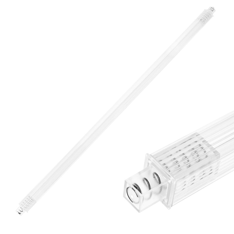 Showingo 24 Inch Clear Replacement Bathroom Towel Bar with Adjustable