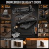 304 Stainless Steel Sliding Barn Door Hardware Kit with 570mm