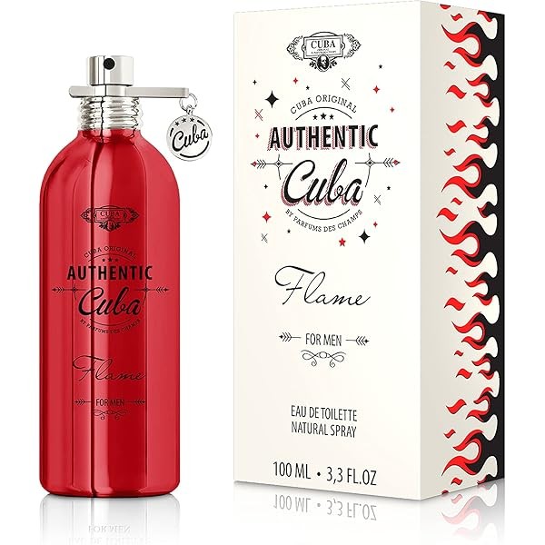 Cuba Authentic Flame by Cuba for Men - 3.3 oz