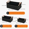 WLHFDC Felt Basket Storage, Storage Box, Felt Basket, Small Thickened