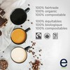 Ethical Bean Coffee Superdark Single Serve 100% Compostable Coffee Pods,