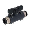 Pisco BVU200808 Ball Valve 20 Series Union Compatible Tube Outer Diameter D: 8 x 8 for Air, Water (Conditional)