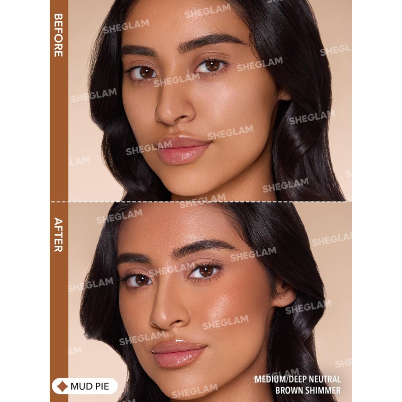 SHEGLAM Sun Beam Shimmer Liquid Bronzer-Mud Pie