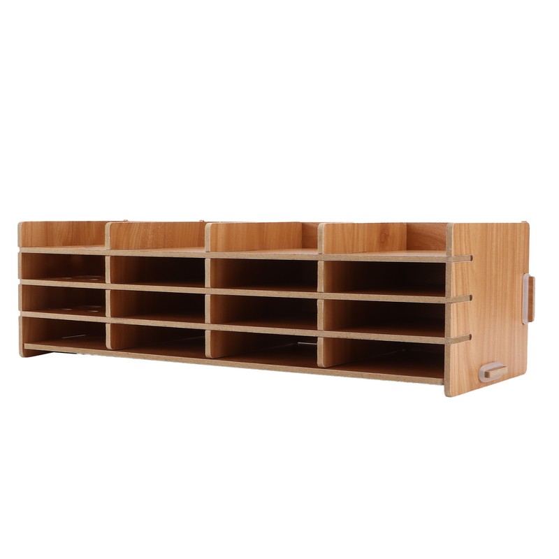 Rhinestone Drawing Tray Easy Install MultiLayer Synthetic Wood Storage Organizer