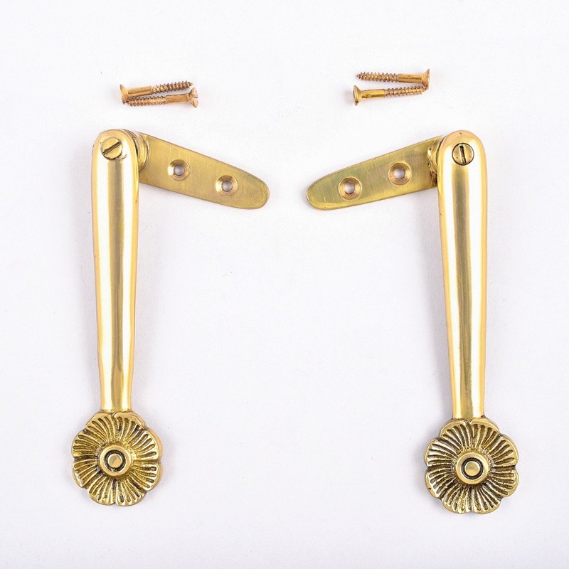 Renovators Supply Stair Carpet Runner Holder Clips Decorative Floral Design
