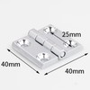 4 Pieces Connector Hinge Metal Hinge for Wooden Door Wooden