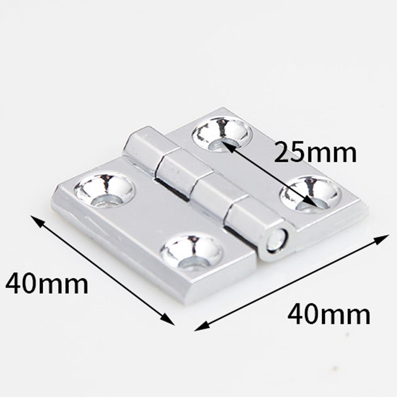 4 Pieces Connector Hinge Metal Hinge for Wooden Door Wooden