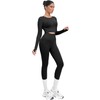 JBT Long Sleeve Workout Tops for Women Sport Yoga Fitness