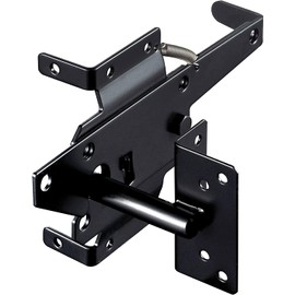 skysen Carbon Steel Vinyl Wood Fence Post Mount Gate Latch(2066-cs-p)