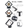 YINKE Coin Display Box Display Case Transparent PET Film with