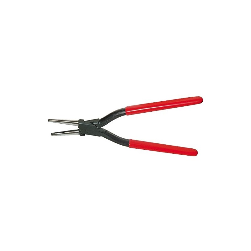 Stubai 281501 Tinsmith's Round Nose Pliers with Lap Joint/Teeth, Multi-Colour,