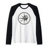Compass Vinyl Rose Shantycore Symbol Raglan Baseball Tee