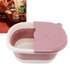 Collapsible Foot Bath Basin for Kids Foot Soak Tub with