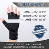Copper Arthritis Gloves for Women Men, Fingerless Breathable & Moisture