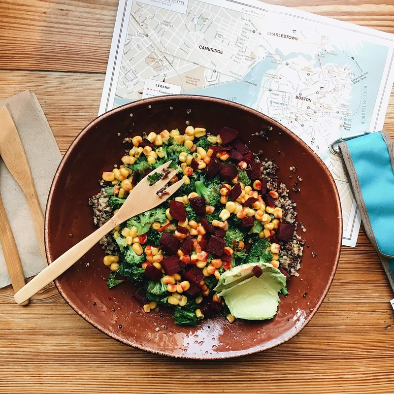 5 Piece Repeat Utensil Set Color: Mulberry