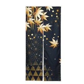 next.design Noren Noren, 70.9 inches (180 cm) Length, Autumn Maple Leaves, Cool, Long, Decorative, Stylish, Japanese, Modern, Northern Europe, Long, Cute, Tension Rod, Room Divider, Closet, Washroom,