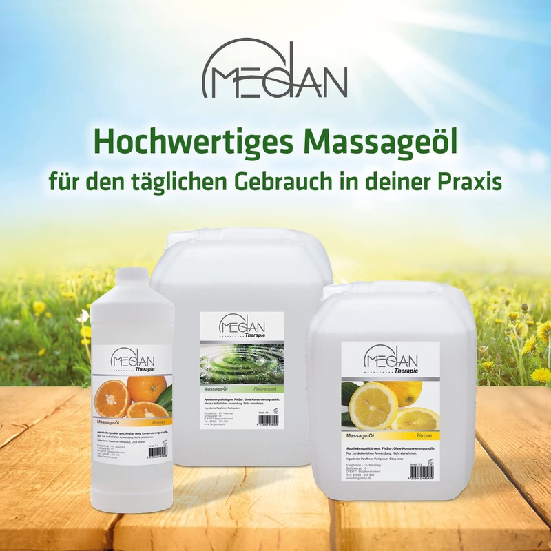 Massage Oil Medan Natura Gentle Massage Oil 1 Litre