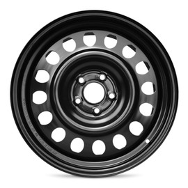 For 2009-2016 Buick LaCrosse 19 Inch Painted Black Steel Rim - OE Direct Replacement - Road Ready Car Wheel