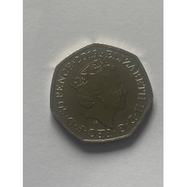 50p 2019 'Paddington bear at the Tower of London coin - taken from a bag of uncirculated coins