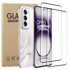 [2 Pack] Screen Protector for Oppo Reno 12/Oppo Reno 12 Pro,Electro-weideworld HD Clear Scratch-Resistant High Definition Screen Protector
