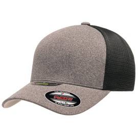 Flexfit Melange Uni-Panel Trucker Cap.