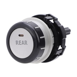 AC Knob Button, AC Climate Control Knob Button, Air Conditioning Control Switch Knobs Car Air Conditioning Heat Control Switch Replacement for Prado LC150 (Right Rear Key: