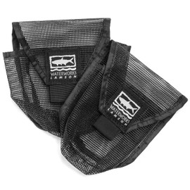 LAMSON | Large Mesh Reel Bag | Reel-On Rod Protection | TPU Coated | Hook and Loop Closure