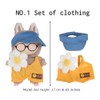 Total 6 Sets 17cm Dolls Clothes Dress and Accessories Include